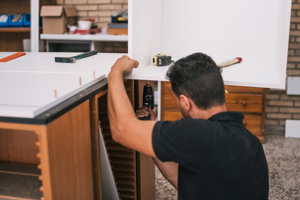 cabinet installation